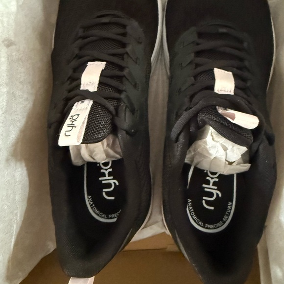 New ! Ryka Black Myriad Athletic Shoes Size 7.5 - Picture 3 of 5